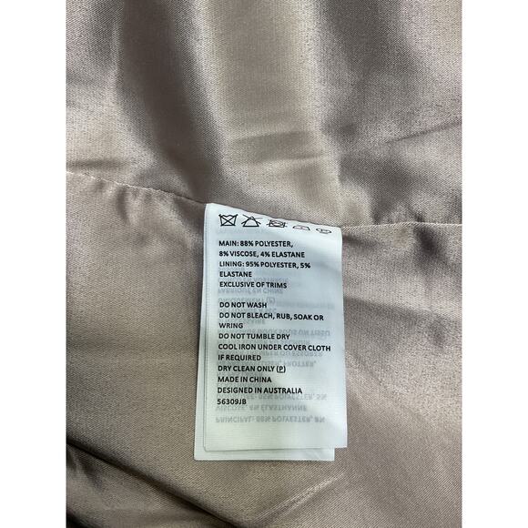 Bardot 'Sandie' Grey Poly Blazer Size S - Picture 5 of 5